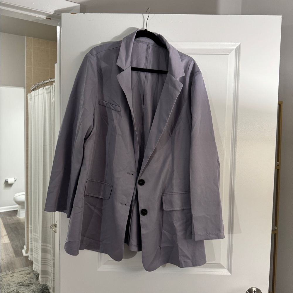 SHEIN Gray Blazer